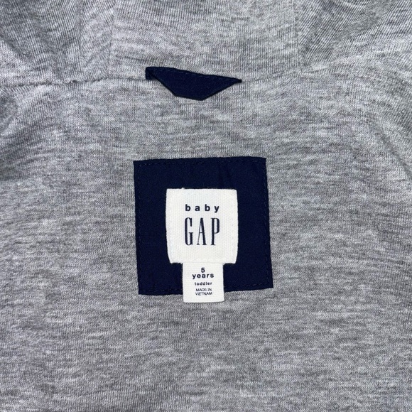 GAP Jersey Lined Rain Jacket Size 5 Like New - Picture 4 of 10